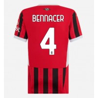 AC Milan Ismael Bennacer #4 Replica Home Shirt Ladies 2024-25 Short Sleeve